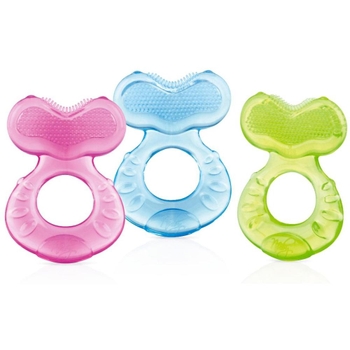 Nuby Siliconen Bijtring assorti