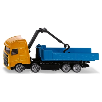 SIKU Super 1683 Volvo Abrollkipper mit Kran