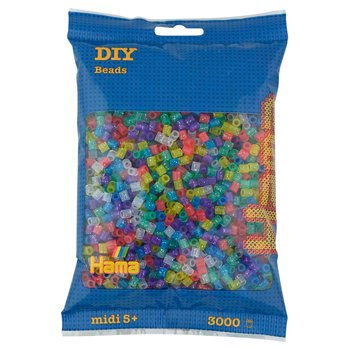 Hama Strijkkralen 3000 Glitterkralen