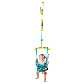 Bright Starts Deurspringer Bounce and Spring Deluxe meerkleurig