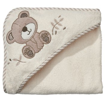 Kapuzenhandtuch XL Bär Großes Baby Badetuch
