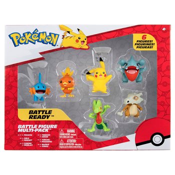 7€04 sur Set de 6 pièces Figurines Pokémon PokéBall Pikachu Charmander  Squirtle 7 cm avec Calendrier Pokémon 2022 en français - Figurine de  collection - Achat & prix