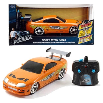 Jada Toys Fast & Furious Ferngesteuertes Auto Brians Toyota Supra 1:24 orange