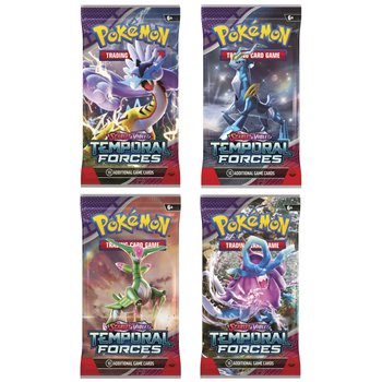 Pokémon Trading Card Game (TCG): Scarlet & Violet Temporal Forces Booster Pack Assortment