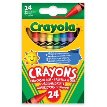 Crayola Crayons Wax 24 Pack Assortment