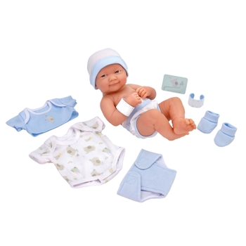 Berenguer Boutique Baby Doll La Newborn Boy Deluxe Set