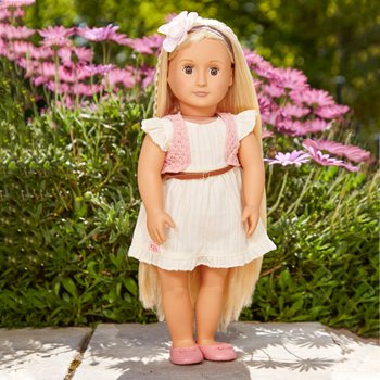 Our Generation - Haarstyling-Puppe Phoebe, blonde Haare Our Generation - Haarstyling-Puppe Phoebe, blonde Haare