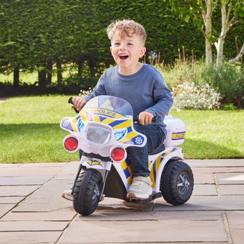 Police Motorcycle 6V Electric Ride On