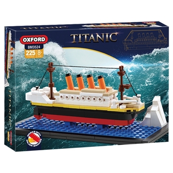 Build-It Titanic 225 Pieces Building Bricks Oxford Set
