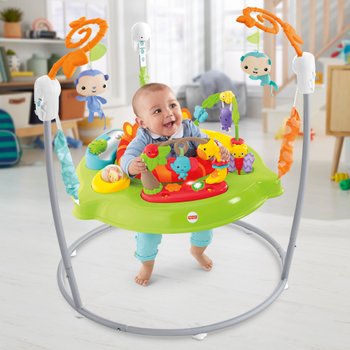 Fisher-Price - Jumperoo Centre d'Activités Jungle Sons et Lumières