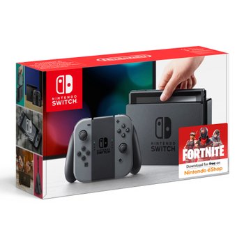 Nintendo - Switch: Konsole, grau Nintendo - Switch: Konsole, grau