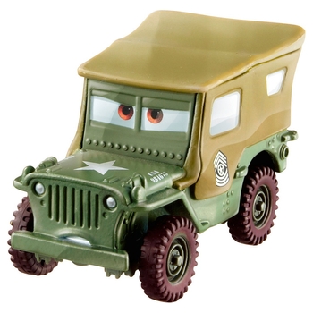 Disney Pixar Cars 1:55 Scale Sarge Diecast