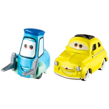 Disney Pixar Cars 3 Die-Cast Fahrzeuge Luigi & Guido 1:55