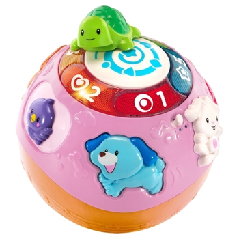 Crawl & Learn Bright Lights Ball Pink