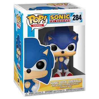 Funko POP! Figurine 284 Sonic avec Émeraude