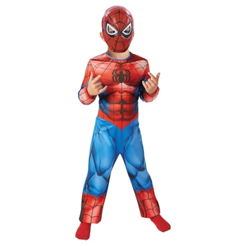 Marvel Spider-Man Costume and Mask Dress-Up Set