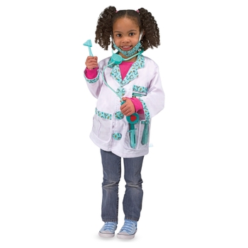 Melissa & Doug Costume Doctor Dress-Up Set