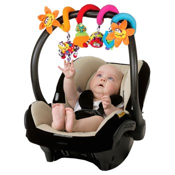 Playgro Amazing Garden Twirly Whirly Teether Sensory Stroller Toy