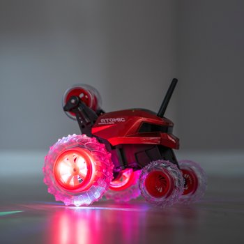 Atomic Whirlwind Bestuurbare Auto Tumbling RC Stunt Car met Ledverlichting