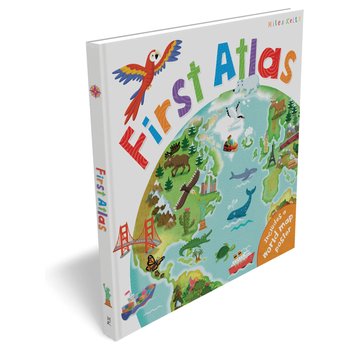 Miles Kelly First Atlas Hardback Book