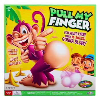 Pull My Finger Partyspiel mit Pupsenden Affen