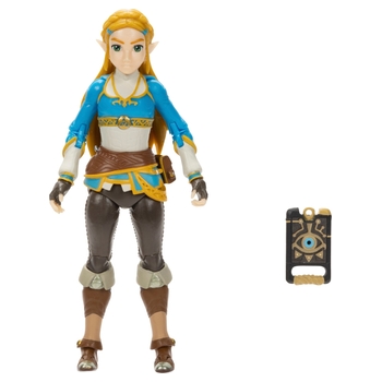 Nintendo The Legend of Zelda Figur Prinzessin Zelda mit Shiekah-Stein
