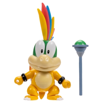 Nintendo Super Mario Figur Lemmy Koopa mit Zauberstab 10 cm
