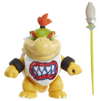 Nintendo Super Mario Bowser Jr. Figure with Paint Brush 10cm