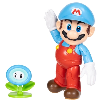 Nintendo Super Mario Ice Mario Figure with Ice Flower 10cm