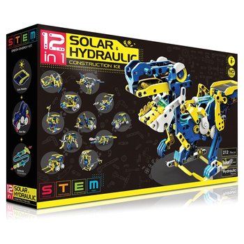 Build Your Own Kit Solar Hydraulic Robots 12-in-1