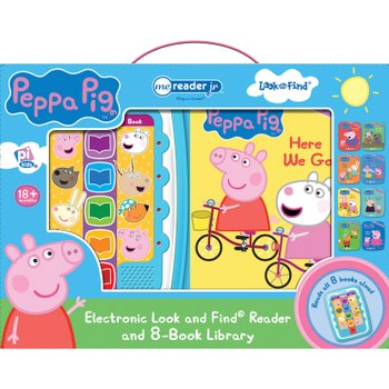 Peppa Pig Electronic Me Reader and 8 Book Interactive Library Set
