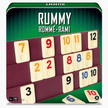 Rummy in Spielebox aus Metall