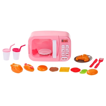 Kinderküche Zubehör Mikrowelle mit Licht & Sound