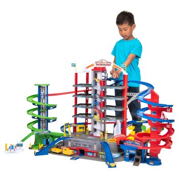 Majorette Super City Parkgarage mit Licht und Sound