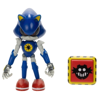 Sonic the Hedgehog Action Figure Metal Sonic with Trap Spring 10cm