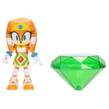 Sonic the Hedgehog Action Figure 35th Anniversary Tikal with Master Emerald 10cm