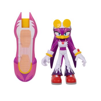 Sonic the Hedgehog Action Figure 35th Anniversary Wave with Pink Board 10cm