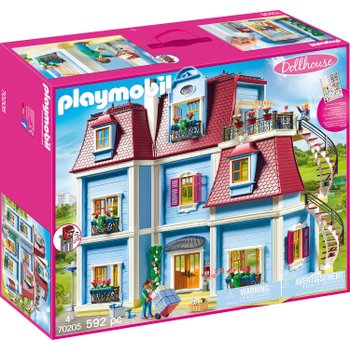 PLAYMOBIL Dollhouse Set 70985: Mitnehm-Puppenhaus mit Figuren und