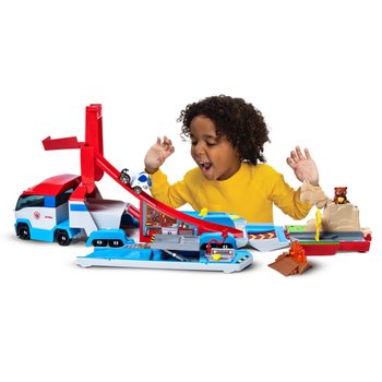 PAW Patrol True Metal Spielzeugset Launch'N Haul PAW Patroller Truck und Auto