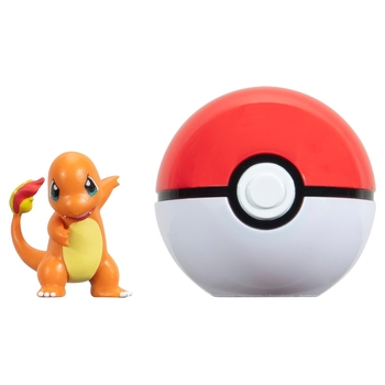 Pokémon Clip 'N' Go Pack Poké Ball and Charmander Battle Figure