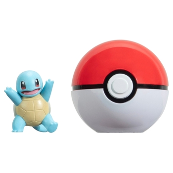 Pokémon Clip 'N' Go Pack Poké Ball and Squirtle Battle Figure