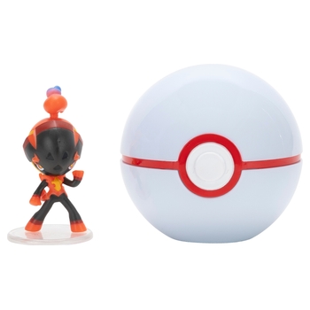 Pokémon Clip 'N' Go Figur Knarbon und Premierball
