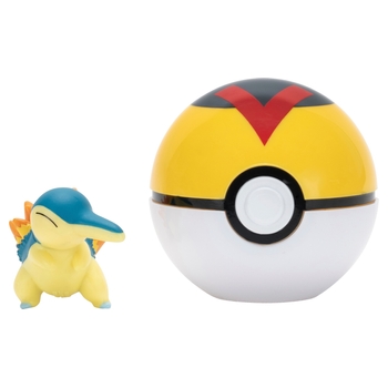 Pokémon Clip 'N' Go Figur Feurigel und Levelball