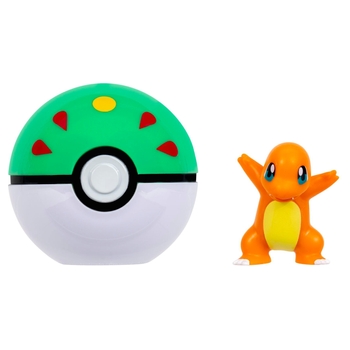 Pokémon Clip 'N' Go Friend Ball and Charmander Battle Figure