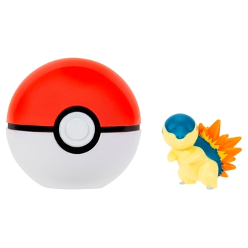 Pokémon - Poké Ball Clip 'N' Go et Figurine Héricendre 5 cm