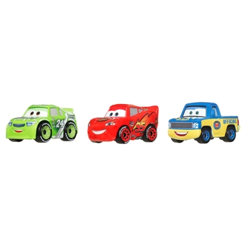 Disney Pixar - Cars Coffret 3 Mini-Véhicules Mini Racers