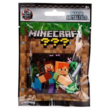 Minecraft Diecast Nano Figures 4cm Blind Pack Assortment