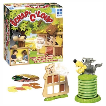 Échap'O'Loup Le Jeu des 3 P'tits Cochons