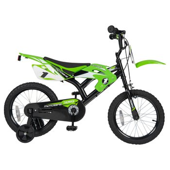 16 Inch Moto X Motocross-Style Bike Green