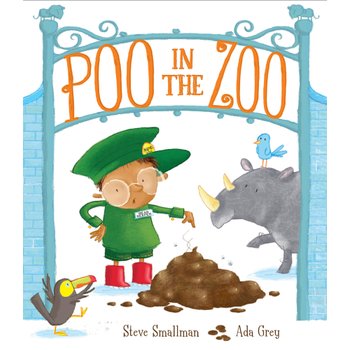 Poo in the Zoo by Steve Smallman Paperback Book